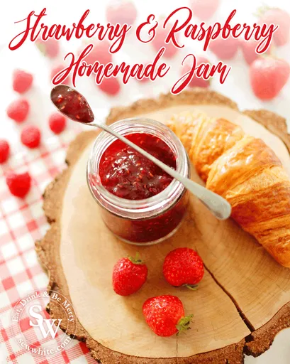 Quick & Easy Raspberry & Strawberry Jam