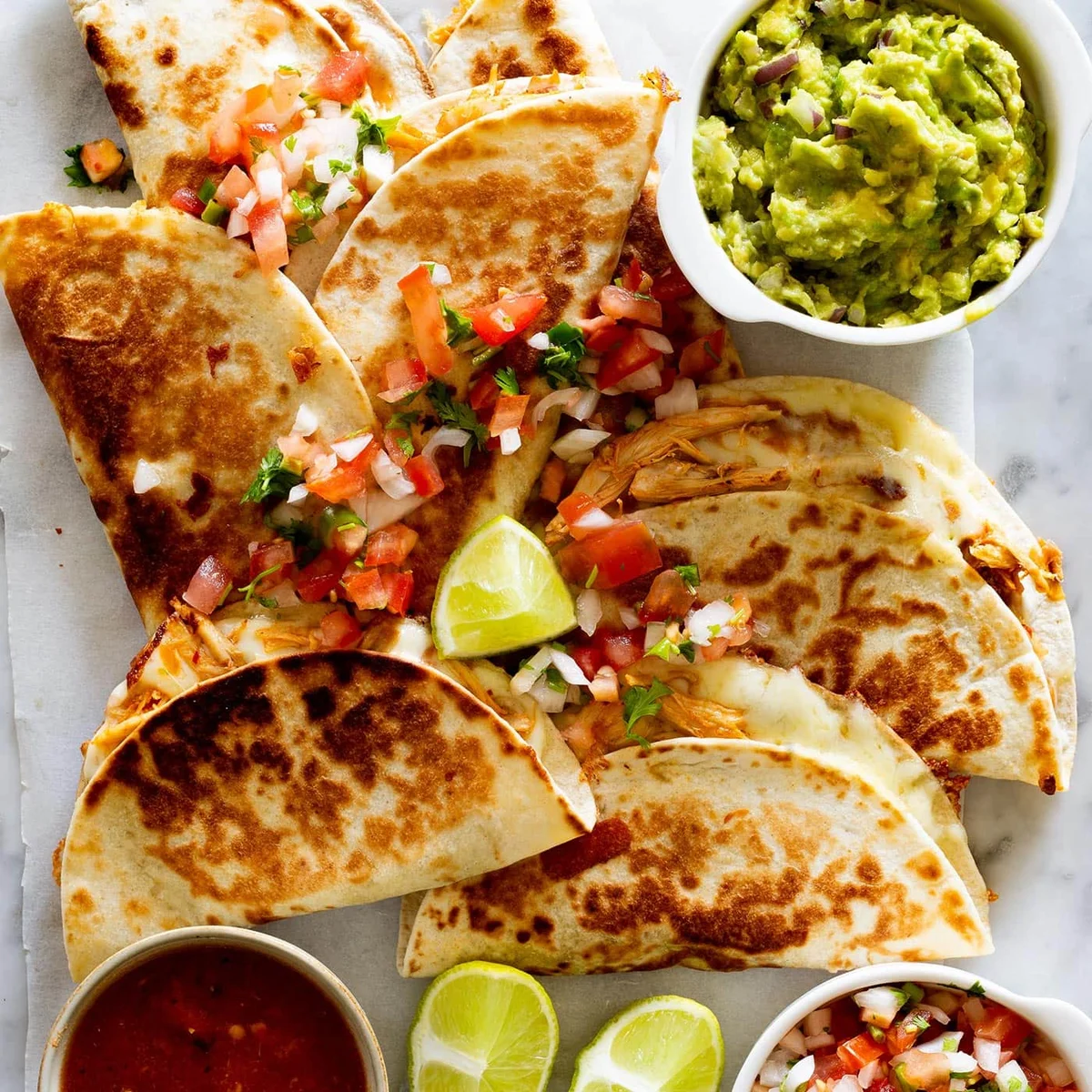 Leftover Turkey Quesadillas