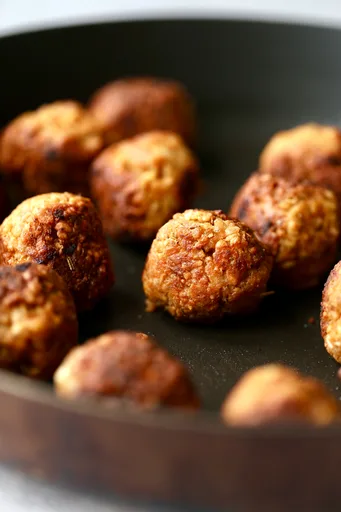 Vegan Tempeh Meatballs