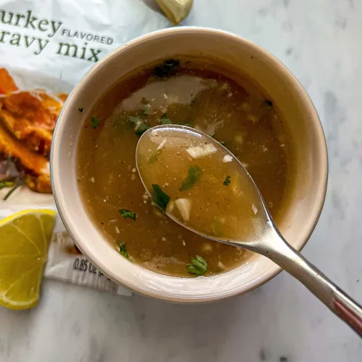 Turkey Gravy Packet Recipe | Sip Bite Go