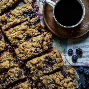 Blackberry Bliss Crumble Bars