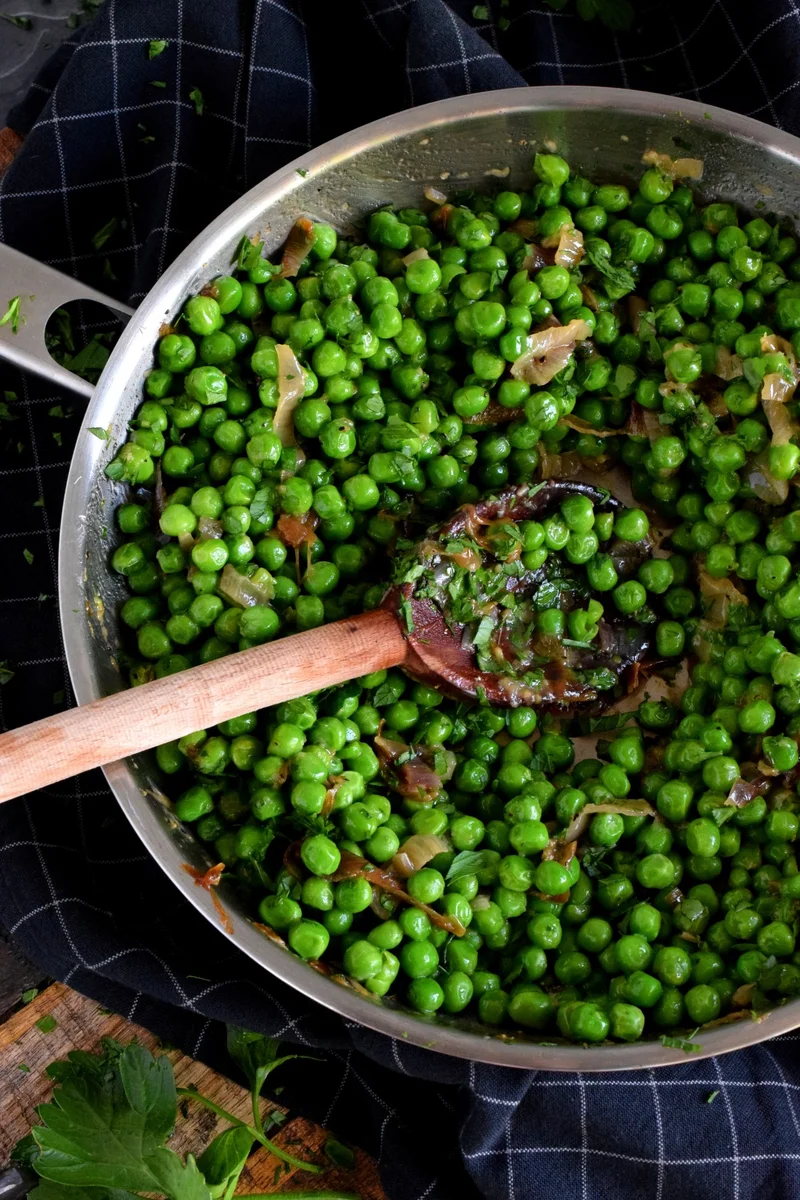Sauteed Green Peas