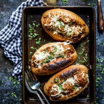 Butter Turkey Meatball Subs