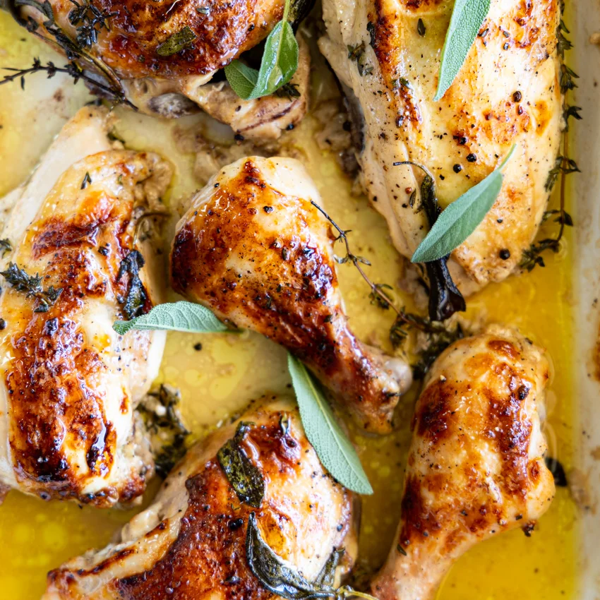 Juicy Buttermilk Roast Chicken