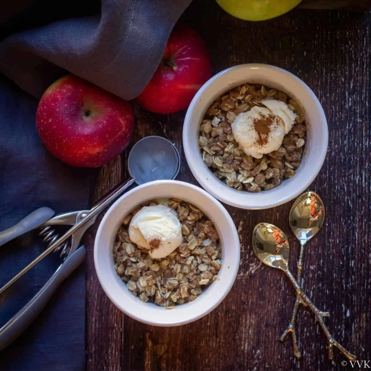 Microwave Apple Crisp | Single-Serving Apple Crisp