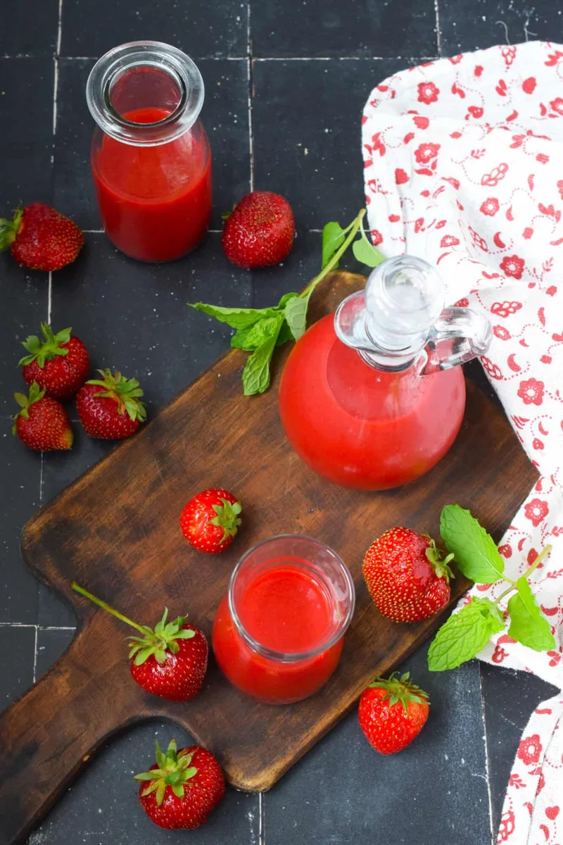 Strawberry Dessert Sauce