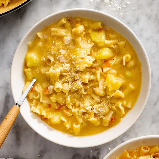 Pasta y patatas