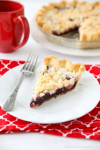Cherry Crumb Pie