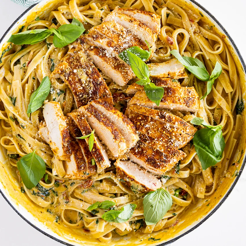 Marry-Me-Hähnchen-Pasta