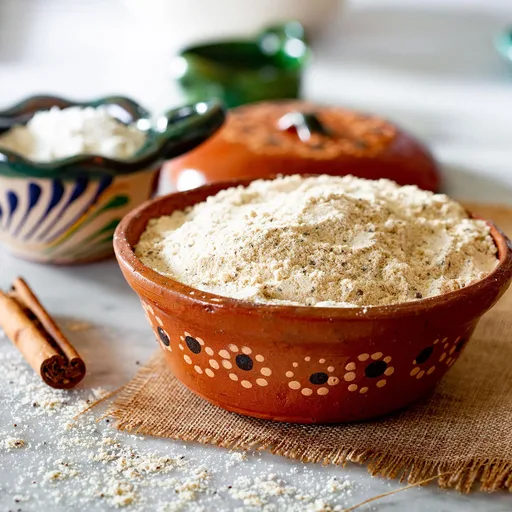 Receta de pinole con masa harina