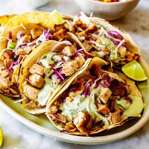 Tacos de Pollo Asado