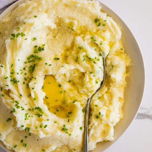 Parmesan Garlic Mashed Potatoes