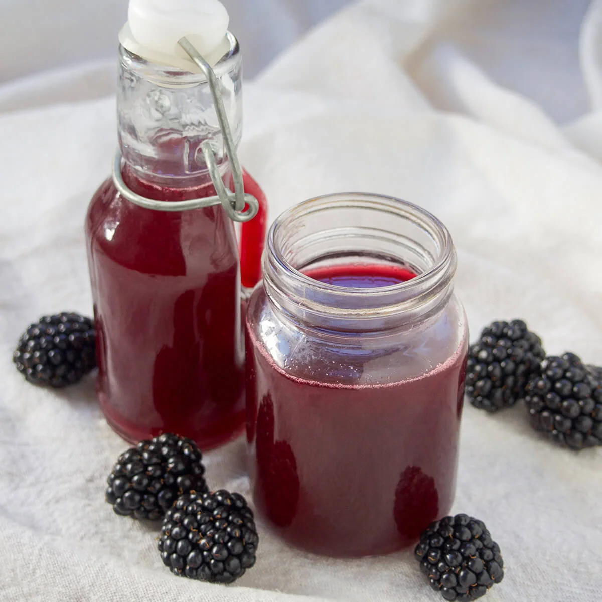 Blackberry simple syrup