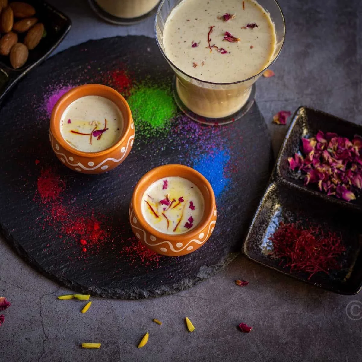 Thandai with Evaporated Milk