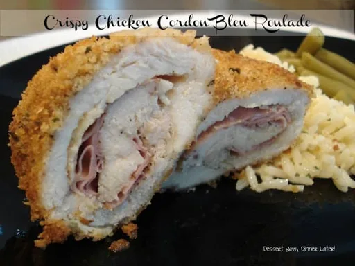 Rollo crujiente de pollo Cordon Bleu