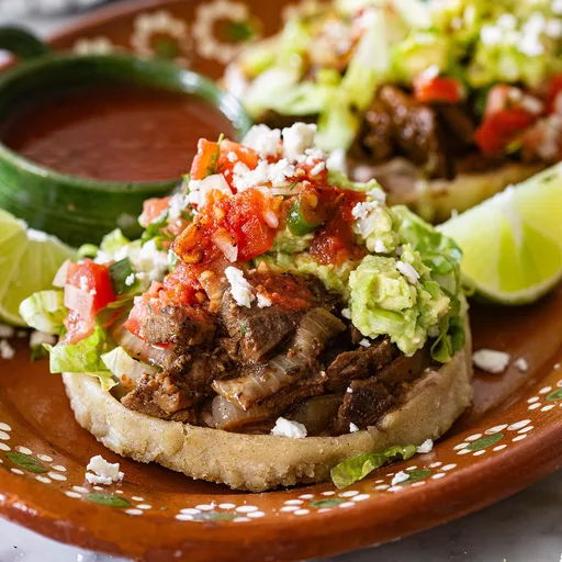 Sopes de asada
