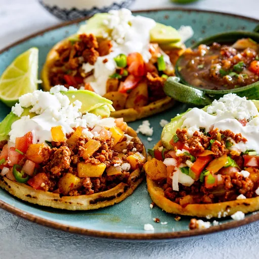 Sopes de chorizo