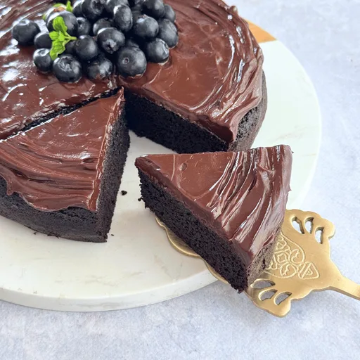 Tarta de chocolate con harina de almendra