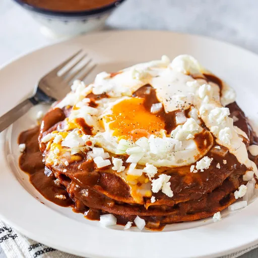 Stacked Enchiladas (New Mexico Style)