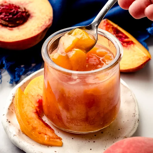 Receta de compota de melocotón