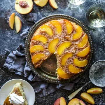 Peach Upside-Down Cake