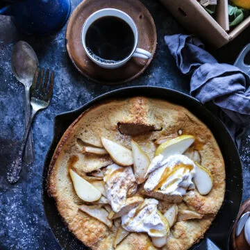 Puffed Pear Pancake