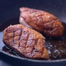 Pan Fried Duck Breast