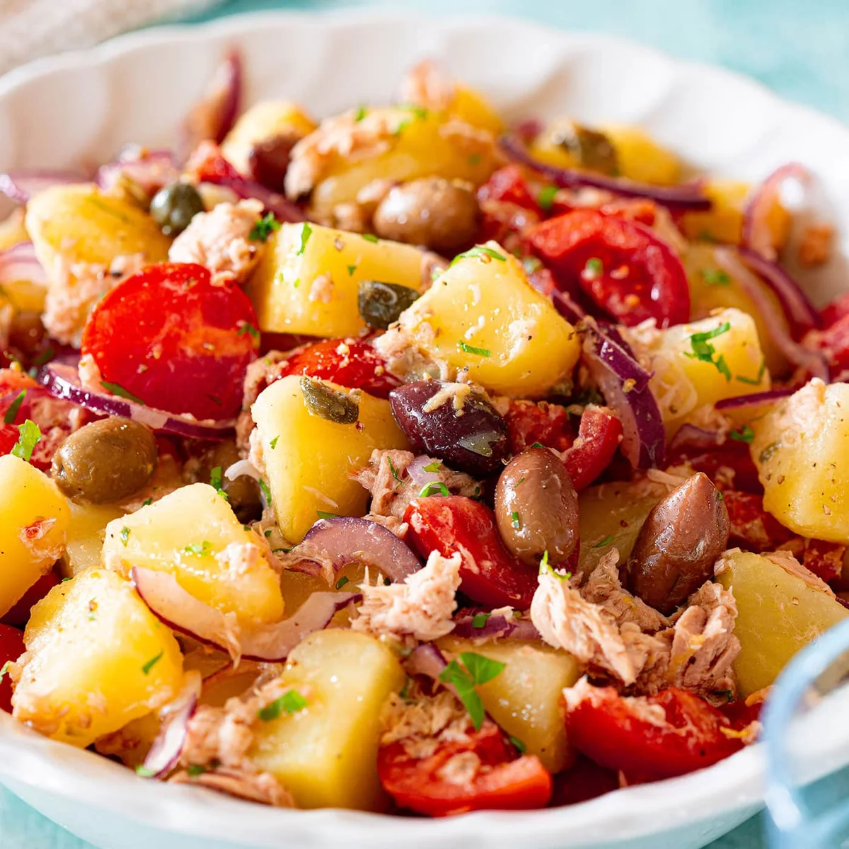 Italian Tuna Potato Salad
