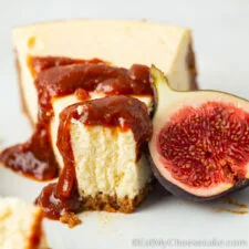 Tarta de queso salada