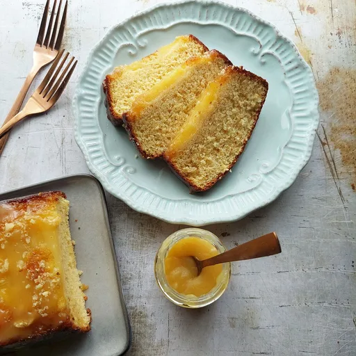 Butterscotch Pineapple Upside Down Cake
