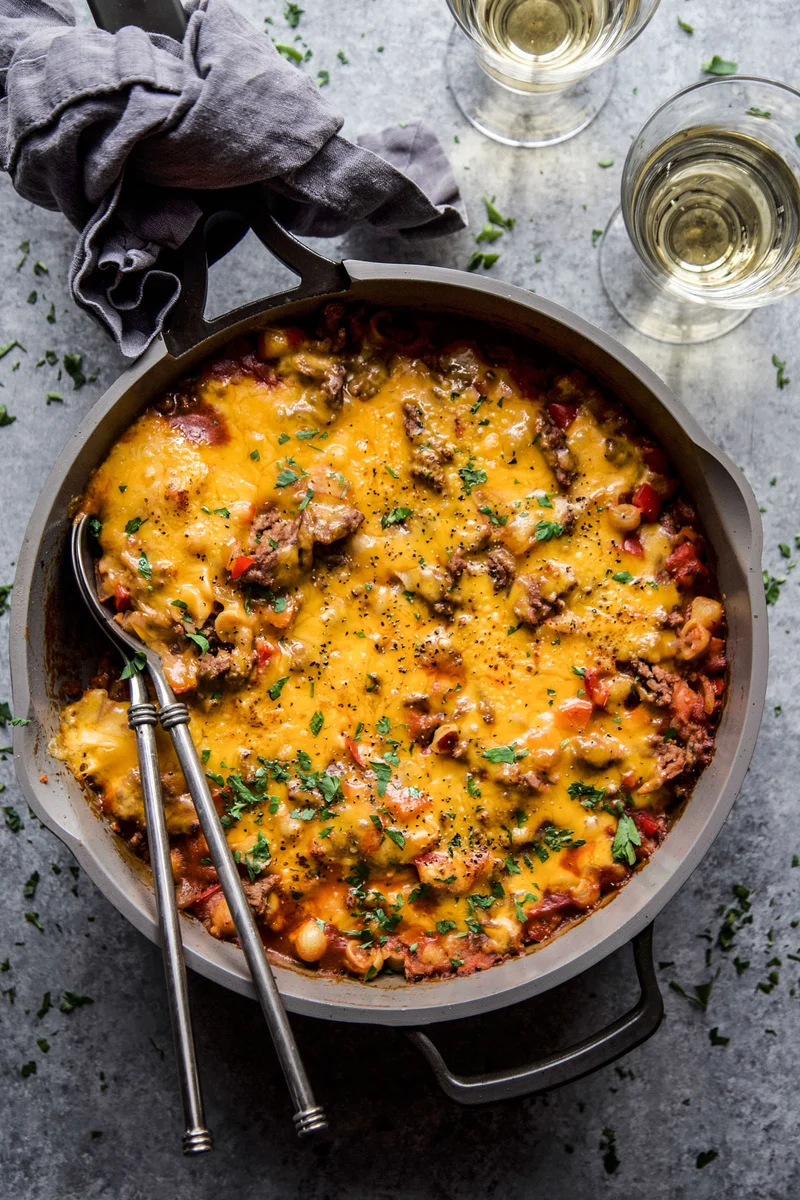 Turkey Sloppy Joe Casserole