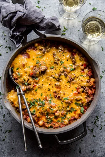 Turkey Sloppy Joe Casserole