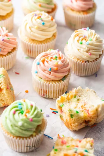 Confetti Cupcakes