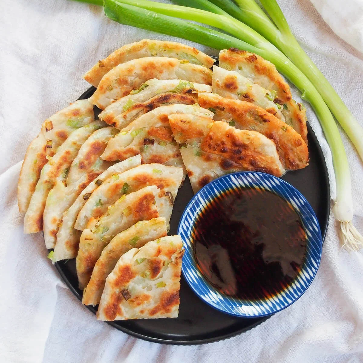 Chinese scallion pancakes
