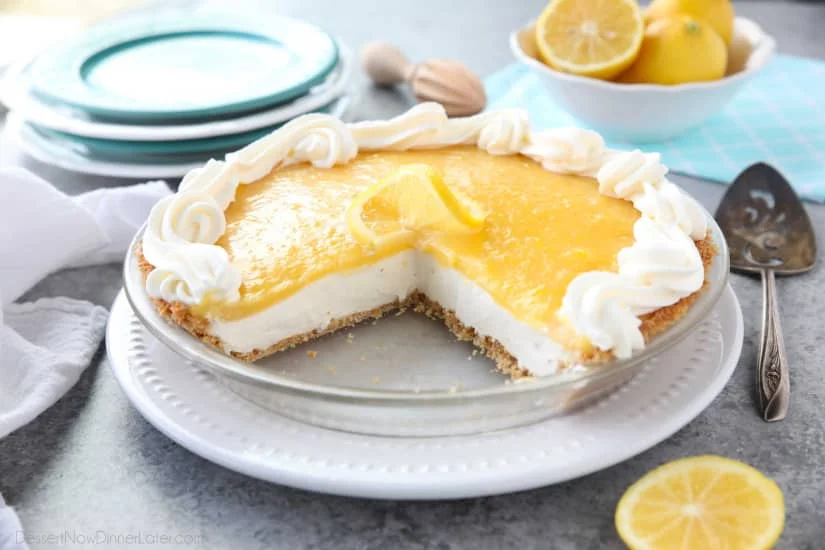Lemon Cream Cheese Pie