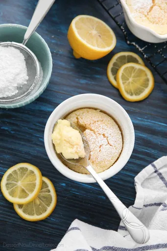 Lemon Pudding Cakes