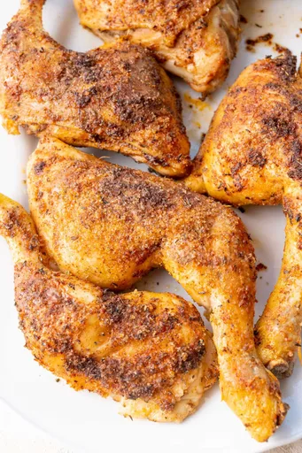 Cuartos de pollo al horno