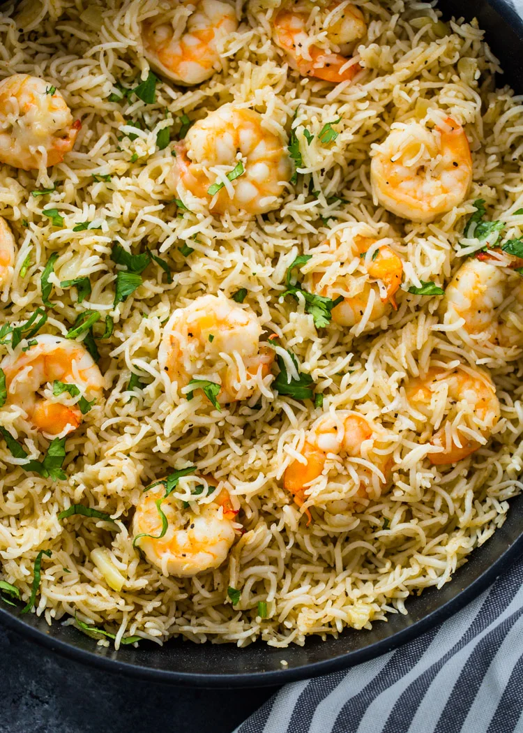 15 Minute Shrimp and Rice