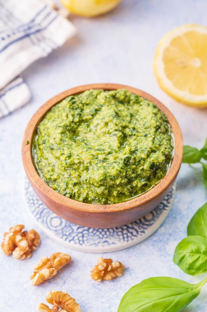 Basil Walnut Pesto