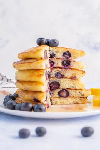 Blueberry Buttermilk Pancakes