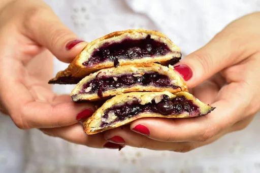Blueberry hand pies