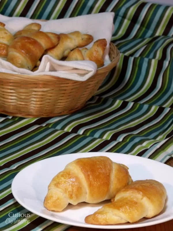 Low Butter Healthy Croissants
