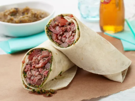 Burrito de carne asada