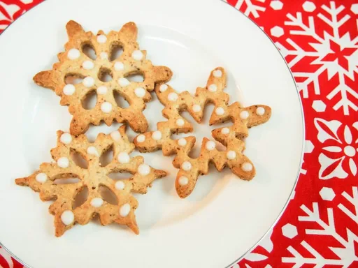 German hazelnut Christmas cookies