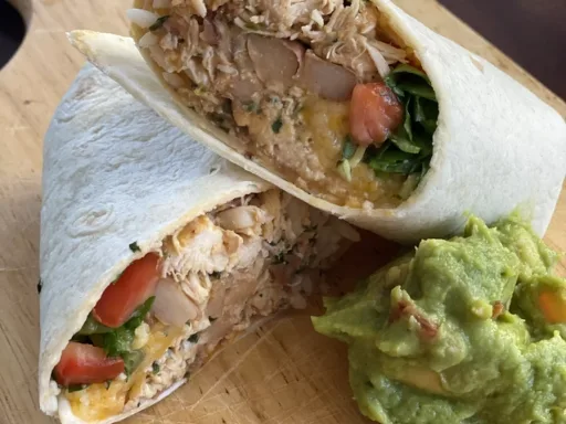 Burritos de pollo al chipotle