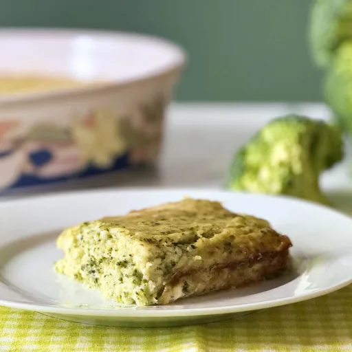 Receta clásica italiana de pastel de brócoli