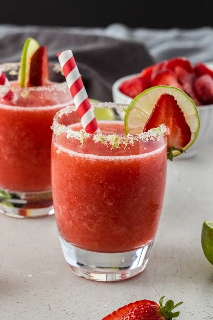 Frozen Moscato Strawberry Daiquiri