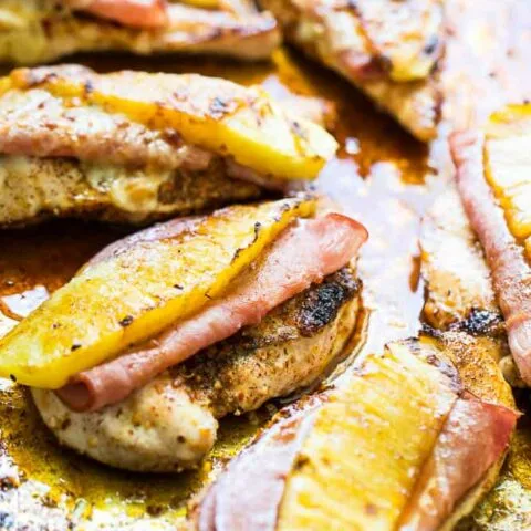 Receta de pollo Malibu a la parrilla