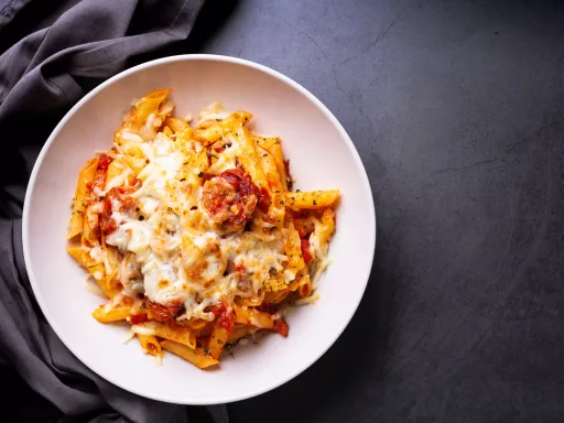 Pasta con chorizo