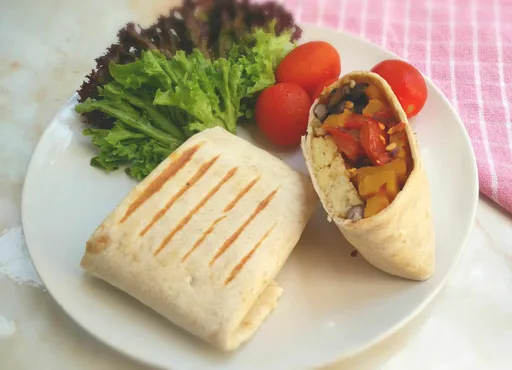High Protein Breakfast Burrito